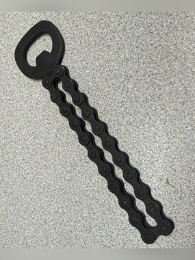 Bottle Opener - Recycled Bike Chain Bottle Opener
